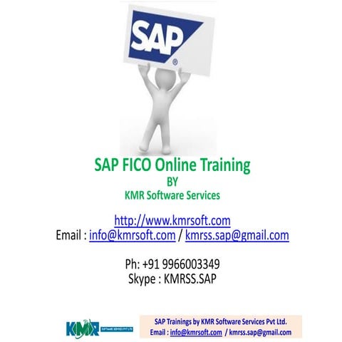 SAP FICO ONLINE TRAINING