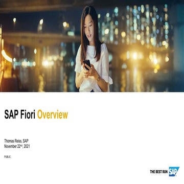 SAP S4HANA FIORI Overview for SAP FICO Module