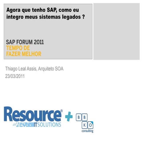 Sap Forum 2011