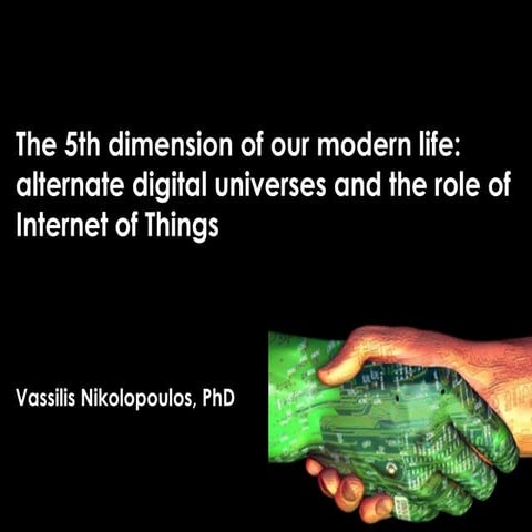 SAP Forum 2015 Futurology Talk Nikolopoulos