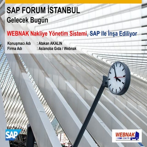 Webnak - SAP Forum Sunumu 