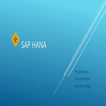 Sap hana