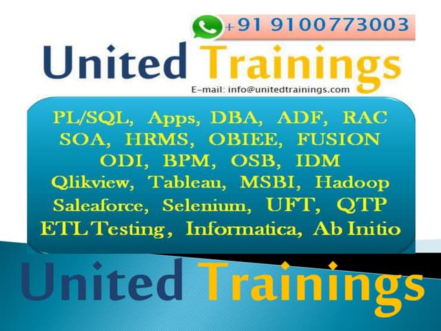 Oracle PL/SQL online training | PL/SQL online Training
