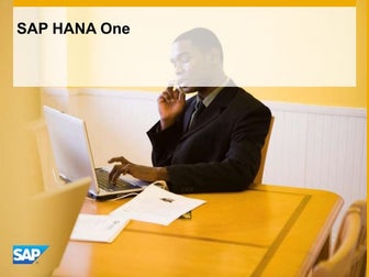 SAP HANA One