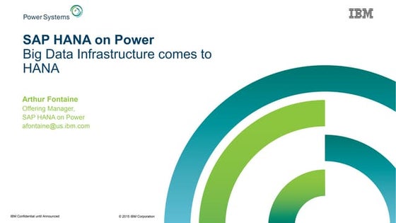 SAP HANA on Power