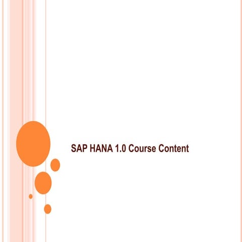 Sap hana sp8_course_content (2)