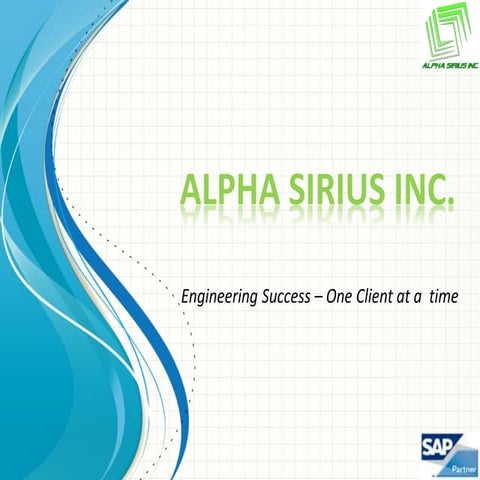 SAP HR/HCM Training by Alpha Sirius Inc.