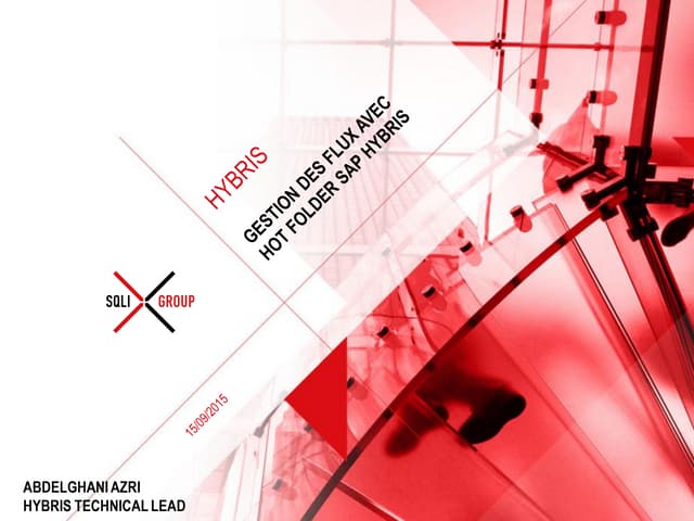 SAP hybris hot folder