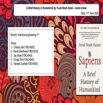 Sapiens- A Brief History of Humankind