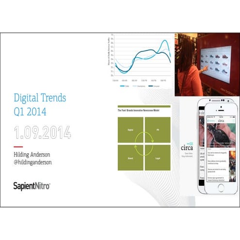 SapientNitro Q1 2014 Digital Trends