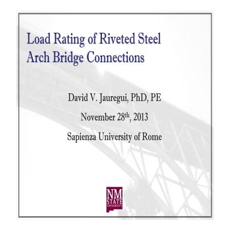 CM - Jauregui - Sapienza University of Rome (60 min, part ii, connections mod...