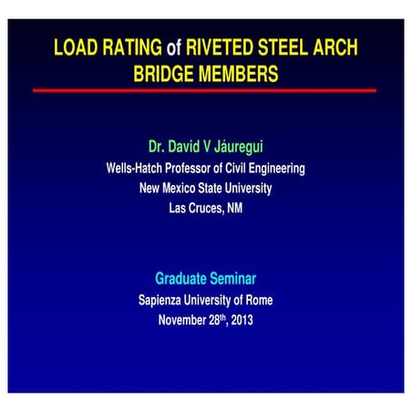 CM - Jauregui - Sapienza University of Rome (60 min, part i, members modified)