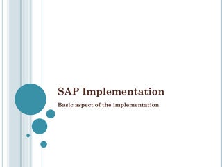 Sap Business Implementation | PDF