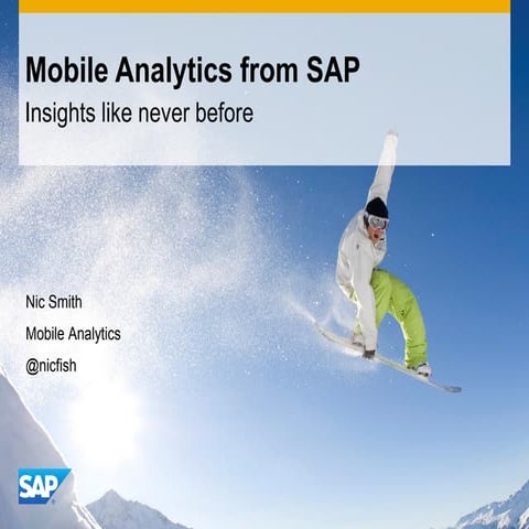 Mobile BI from SAP