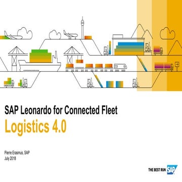 SAP Leonardo Logistics 4.0  Semicon