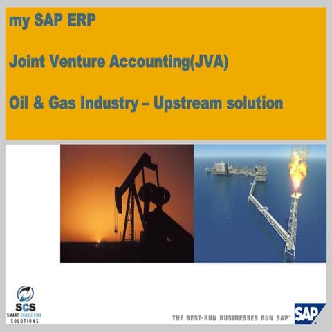 SAP JVA ( Joint Venture Accounting )