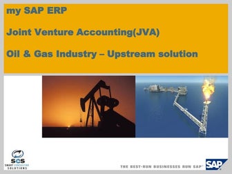 SAP JVA ( Joint Venture Accounting )