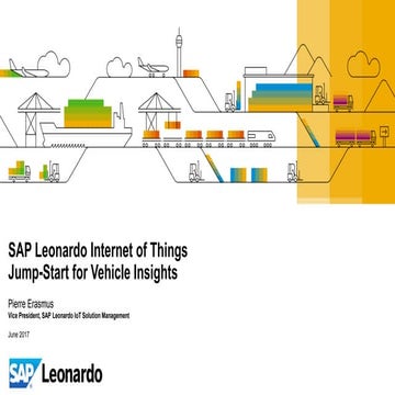 SAP Leonardo Jump Start Program Vehicle Insights