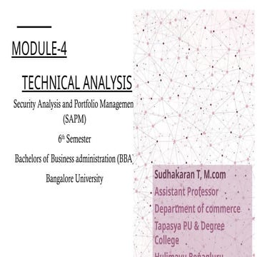 Technical analysis/ Module-4/ SAPM/ 6th semester/ BBA/ BU/ NEP