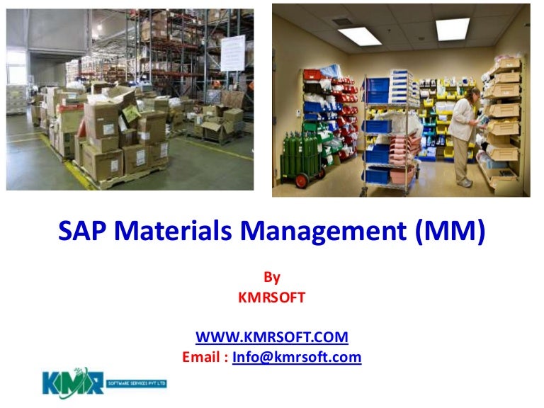 SAP Materials Management Overview
