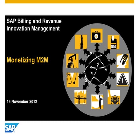 SAP Webinar – Monetizing M2M