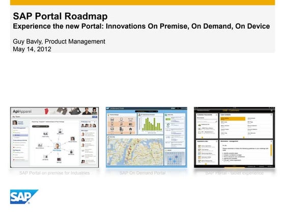 SAP NetWeaver Portal Portfolio (2012)  