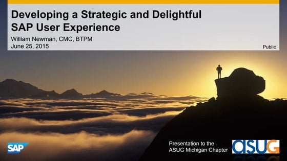 Delivering a Strategic and Delightful User Experience