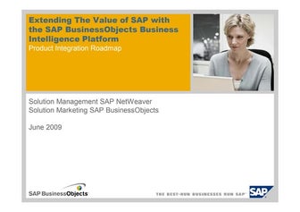 RoadMap de Integración SAP BW &amp; SAP BO