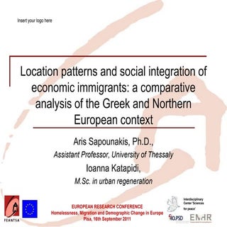 Location Patterns and Social Integr...