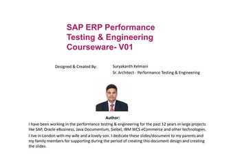 SAP performance testing & engineering courseware v01