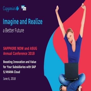 Boosting Innovation and Value for Your Subsidiaries with SAP S/4HANA Cloud