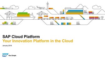SAP Cloud Platform - Your Innovation Platform in the Cloud - L1