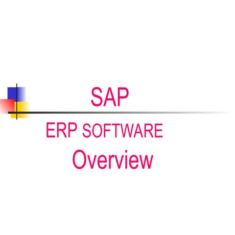 SAP Presentation -ERP Presenation for Business.ppt
