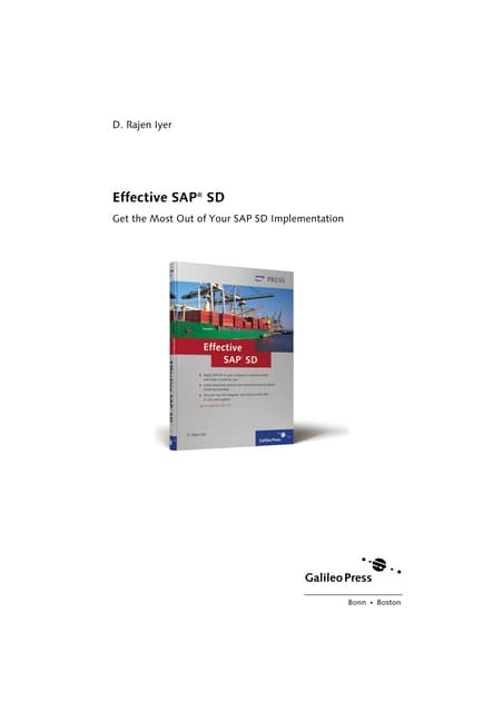 Sappress effective sap_sd
