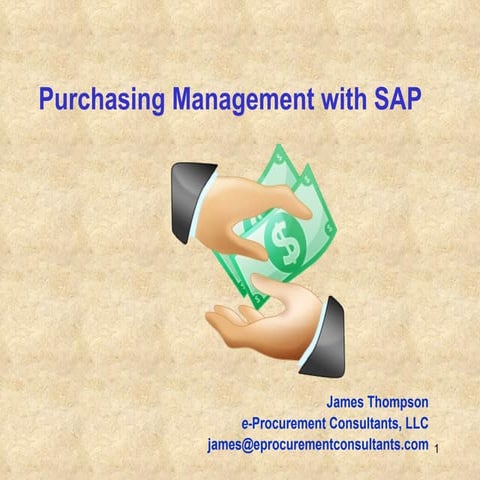 Purchasing Management with SAP