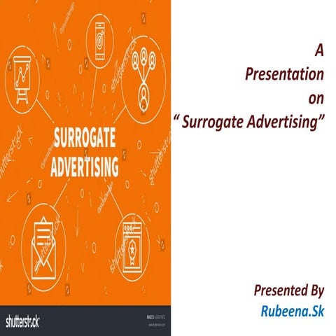 SURROGATE ADVERTISEMENTS