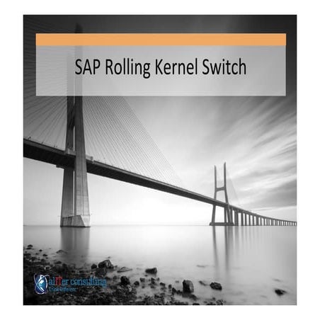 SAP Rolling Kernel Switch RKS