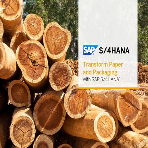 Sap S/4hana Mill Products Industry