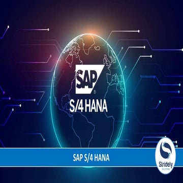 SAP S/4 HANA