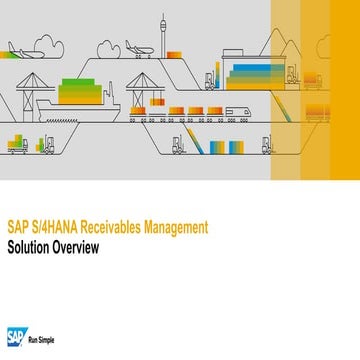SAP S4HANA Receivables Management