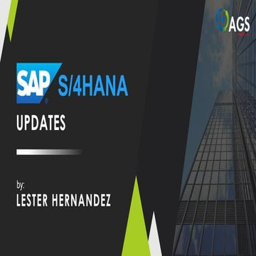 2022 CLIENT APPRECIATION DAY SAP S/4HANA UPDATES TO CUSTOMERS