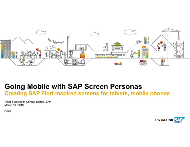 SAP Screen Personas - ASUG Northern CA chapter meeting March 2019