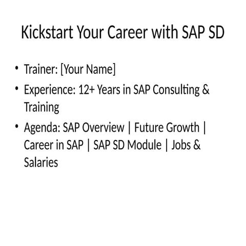 SAP_SD_Demo_Presentation_Transform .pptx