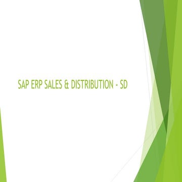 Sap sd org 