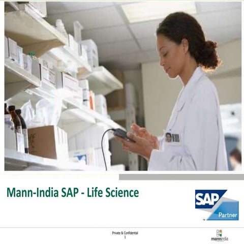 Mann India SAP Service Offerings- IS Life Science