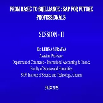 Practical Appliction of SAP Session 2.pptx