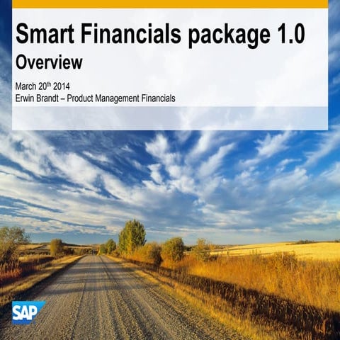 SAP Smart Financials 1.0