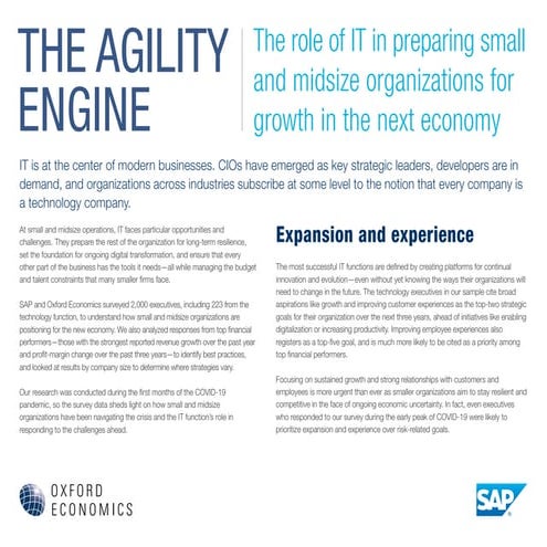 SAP SME - The Agility Engine think piece - partner - July 10.pdf