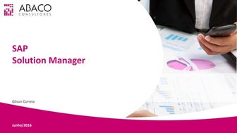Sap Solution Manager