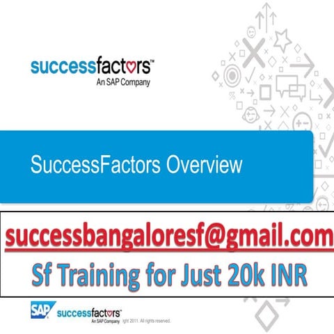  SAP Success factors Training for Just 20K